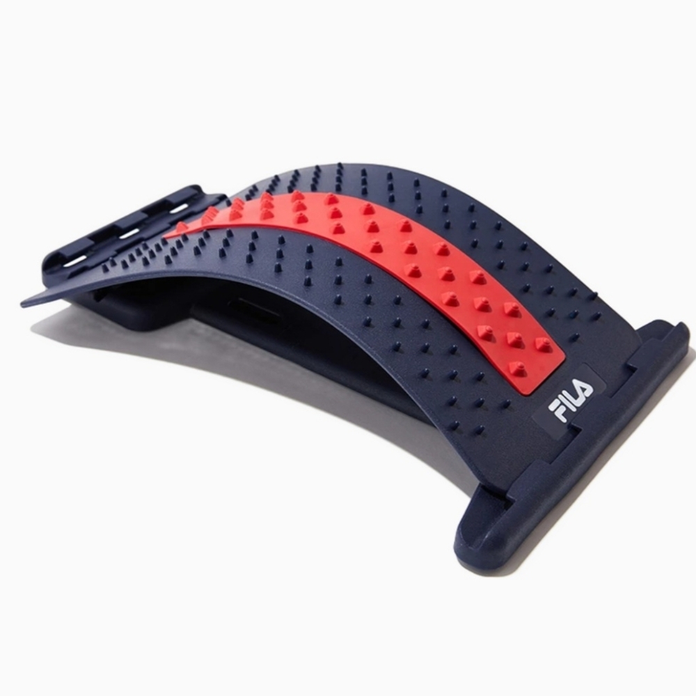 Fila Back Stretcher Spine Support Massager Blue Red